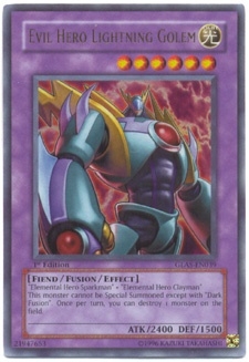Evil Hero Lightning Golem - 1st. Edition - GLAS-EN039