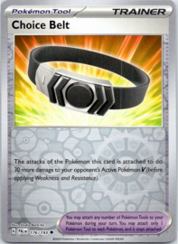 Choice Belt - PAL - 176/193 - Reverse