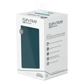 Flip´n´Tray Deck Case 80+ - Standard Size - XenoSkin - Petrol - MonoColor