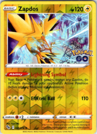 Zapdos - PGO - 029/078 Reverse