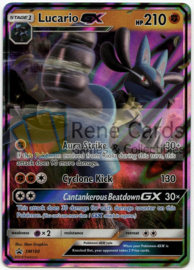 Lucario GX - SM100 - Promo - Lucario-GX Box