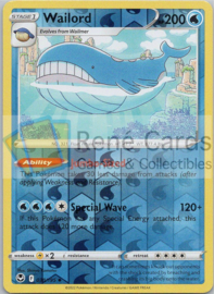Wailord - SIT - 038/195 - Reverse