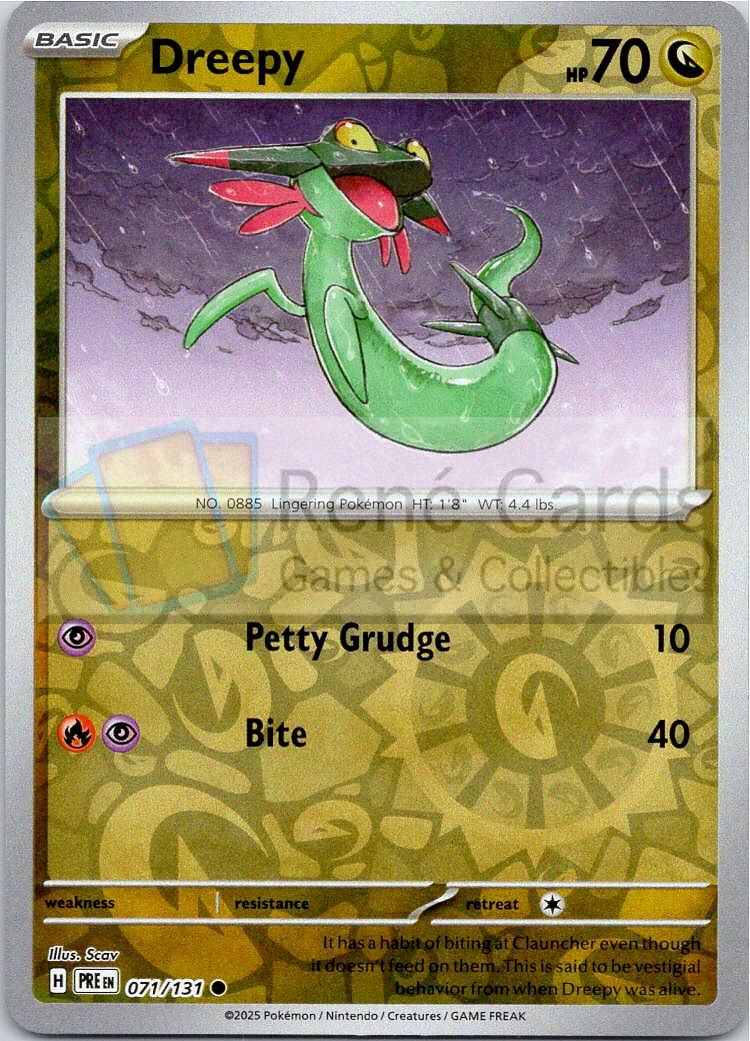 Dreepy - PRE  - 071/131 - Reverse