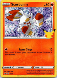 Scorbunny - 16/25 - McDonalds - Foil - 2021
