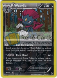 Weavile - FlashF - 52/106 - Reverse