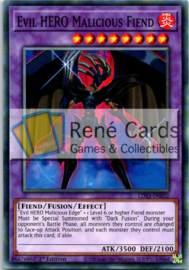 Evil HERO Malicious Fiend - 1st. Edition - LDS3-EN032