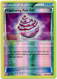 Captivating Poké Puff - XY StSi 99/114 - Reverse