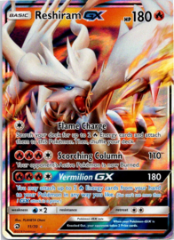 Reshiram GX - S&M DraMaj  11/70