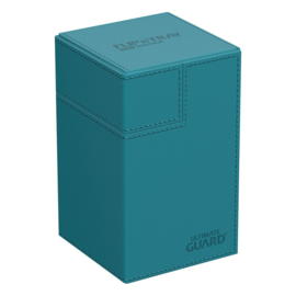 Flip´n´Tray Deck Case 100+ - Standard Size - XenoSkin - Petrol Blue - MonoColor