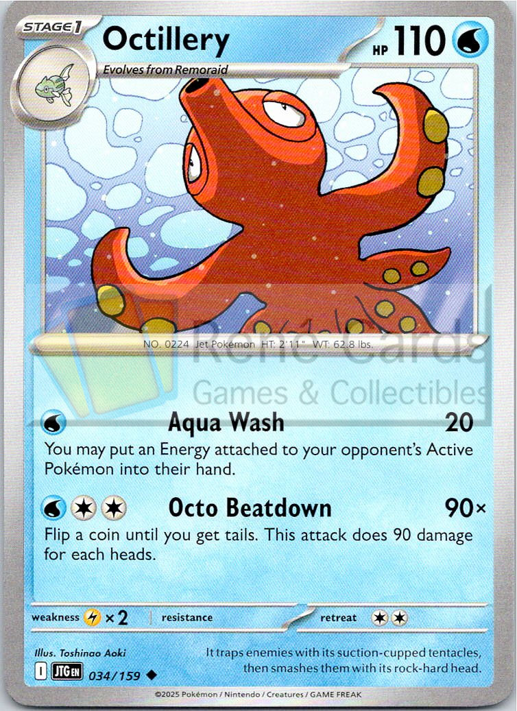 Octillery - JTG  - 034/159