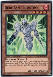 Sergeant Electro - Limited Edition - WGRT-EN043