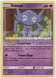 Sableye - S&M LoThu - 96/214