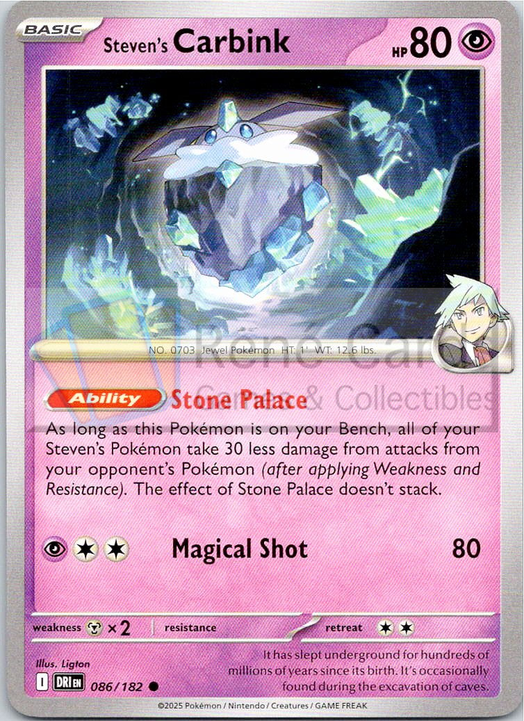 Steven's Carbink - DRI  - 086/182
