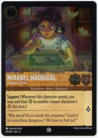 Mirabel Madrigal - Prophecy Finder - 4URS-19/204 - Foil