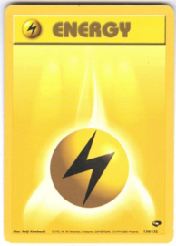 Lightning Energy - 1st. Edition - GymChal - 130/132