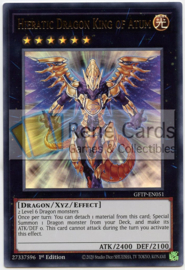 Hieratic Dragon King of Atum - 1st. Edition - GFTP-EN051