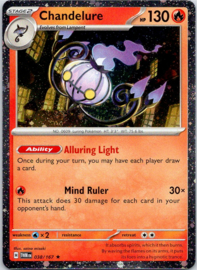 Chandelure - TWM - 038/167 -Cosmos Foil