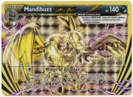 Mandibuzz BREAK - XY182 - Promo - Arcanine BREAK Evolution Box