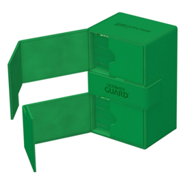 Twin Flip´n´Tray Deck Case 160+ Standard Size XenoSkin Green MonoColor