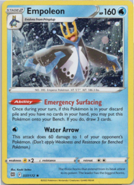 Empoleon - BrilStr - 037/172 - Cosmos Foil