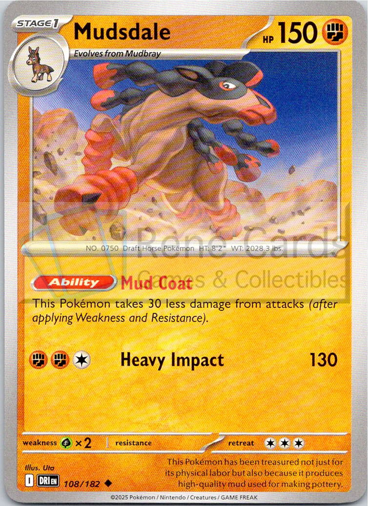 Mudsdale - DRI  - 108/182