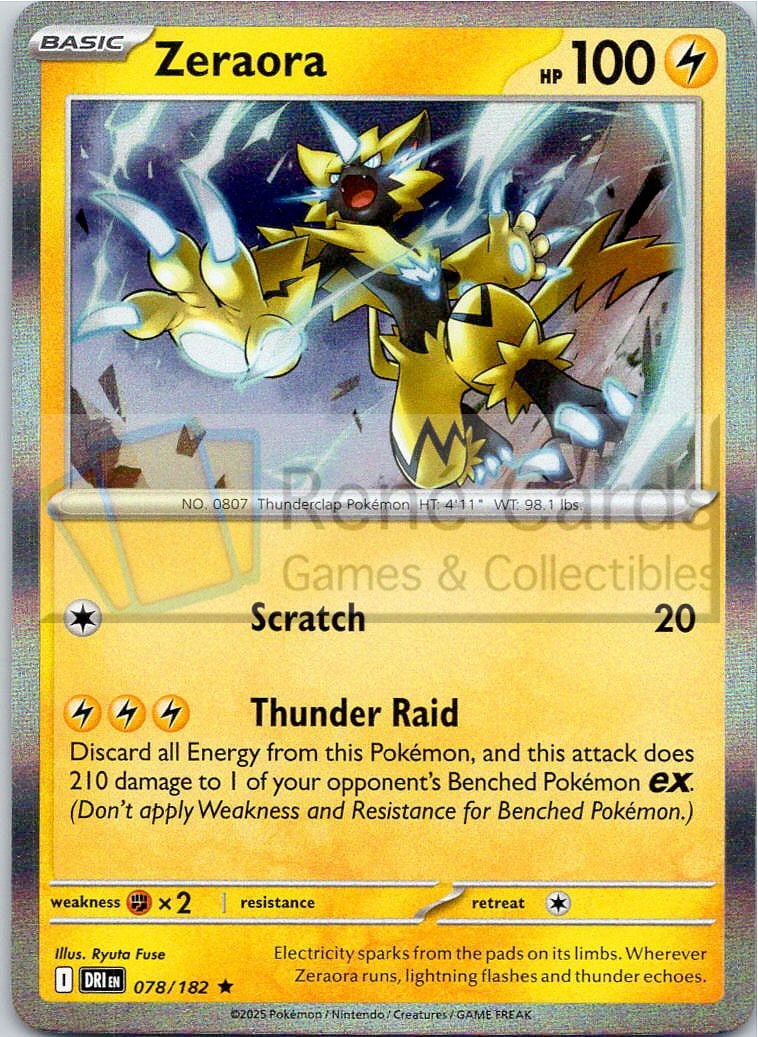 Zeraora - DRI  - 078/182