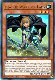 Rookie Warrior Lady - 1st. Edition - GFP2-EN043