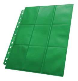 Ultimate Guard 18-Pocket Pages Side-Loading Green