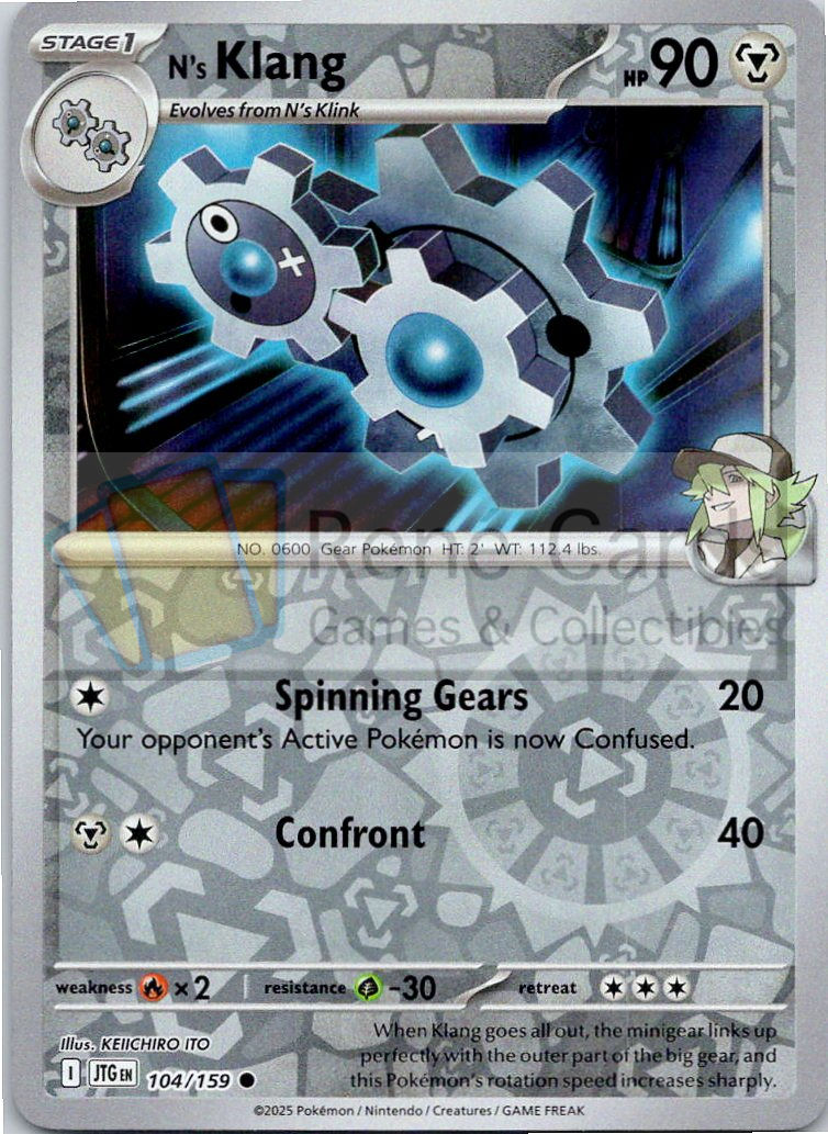 N's Klang - JTG  - 104/159 - Reverse