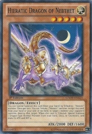 Hieratic Dragon of Nebthet - 1st Edition - GAOV-EN021