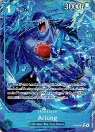 Arlong - OP14-042 - The Azure Sea's Seven - Foil