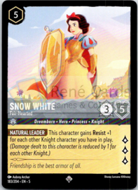 Snow White - Fair-Hearted - 5SSK - 183/204