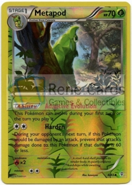 Metapod - Gen - 4/83 - Reverse