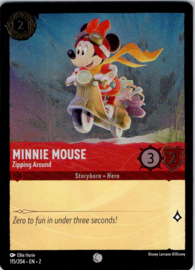 Minnie Mouse - Zipping Around - 2ROF-115/204 - Foil