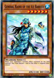 General Raiho of the Ice Barrier - 1st. Edition - HAC1-EN046