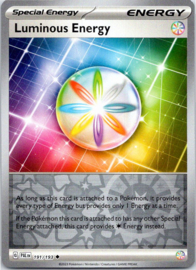 Luminous Energy - PAL - 191/193 - Reverse