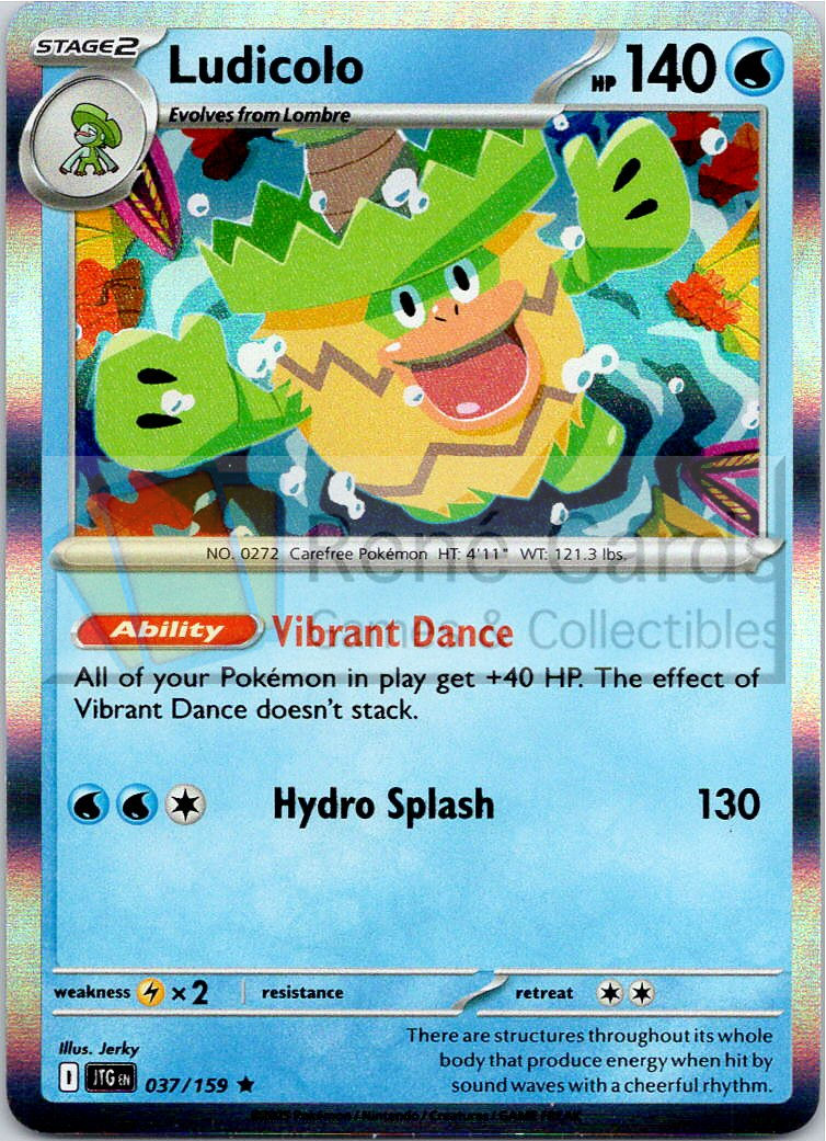 Ludicolo - JTG  - 037/159