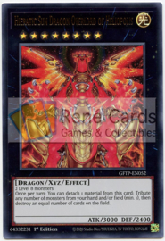 Hieratic Sun Dragon Overlord of Heliopolis - 1st. Edition - GFTP-EN052