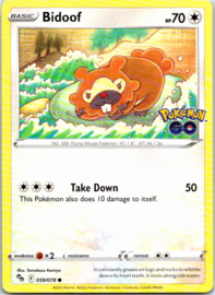 Bidoof - PGO - 059/078