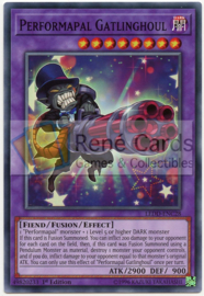 Performapal Gatlinghoul -  1st. Edition - LEDD-ENC28