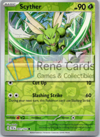 Scyther - TEF - 001/162 - Reverse