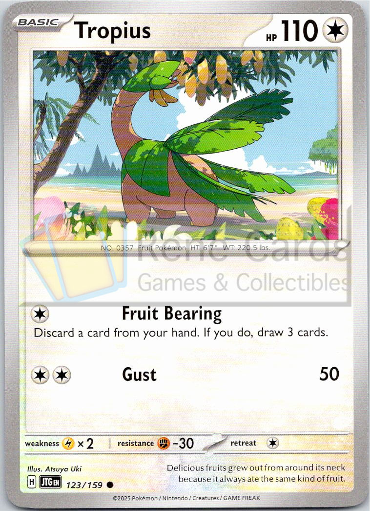 Tropius - JTG  - 123/159