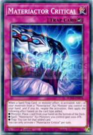 Materiactor Critical - 1st Edition - SUDA-EN074