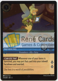 Tinker Bell - Very Clever Fairy - 3INK-157/204 - Foil