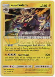 Alolan Golem - S&M GuRi  42/145