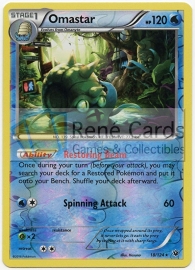 Omastar - XY FaCo 18/124 - Reverse