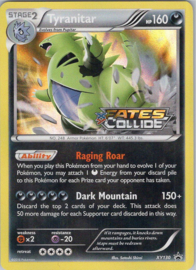Tyranitar - XY130 - Promo - Fates Collide Prerelease participation promo