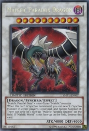 Malefic Paradox Dragon - Limited Edition - YMP1-EN007