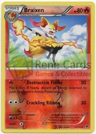 Braixen - XY FaCo 12/124 - Reverse