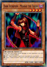 Dark Scorpion - Meanae the Thorn - 1st Edition - SBC1-ENI24